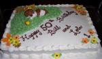 Bill & Lola's birthday cake